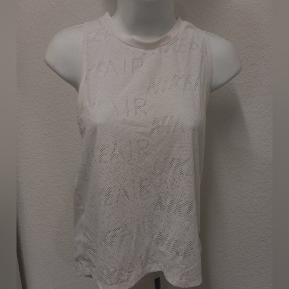 Nike Tank Top womens Athletic Workout Size XS White color